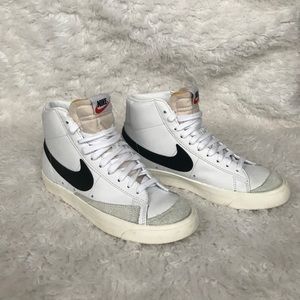 Nike Blazers mid 77’s (worn once)
